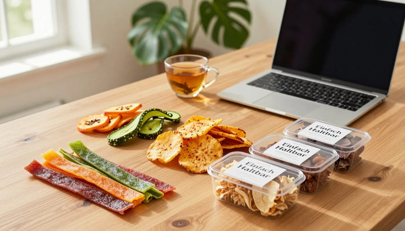 Gesunde Homeoffice-Snacks selber machen: 5 Ideen aus dem Dörrautomaten