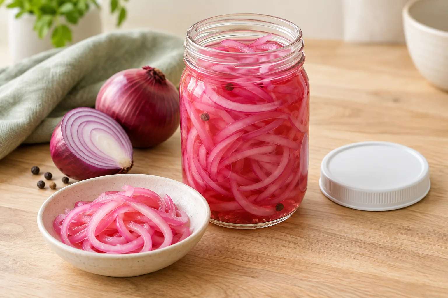 Quick Pickled Red Onions