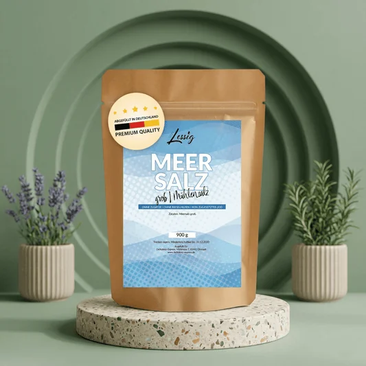 Lessig Meersalz grob 900 g – Produktabbildung