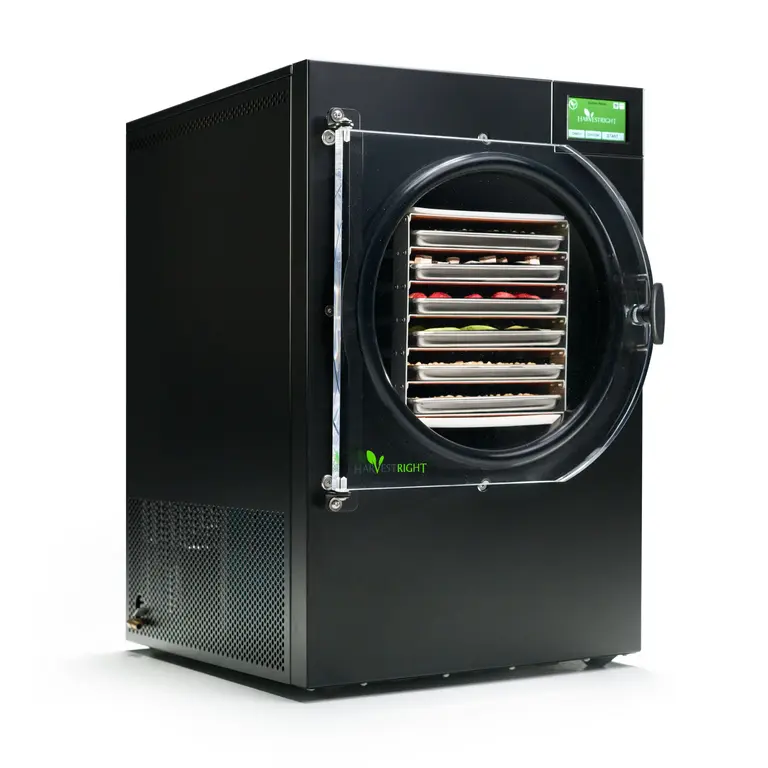 Harvest Right Large black freeze dryer — manufacturer photograph