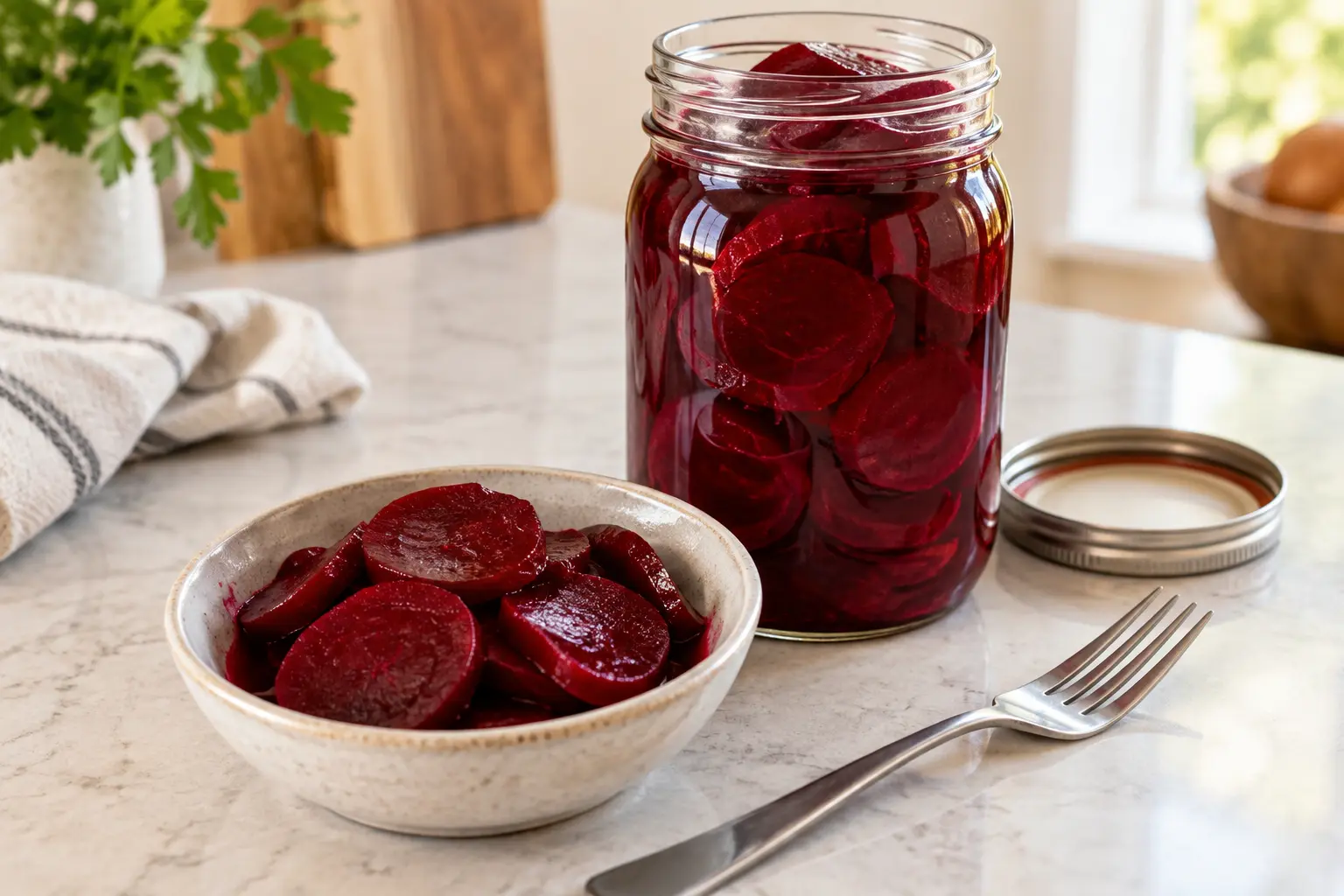 Quick Pickled Beets