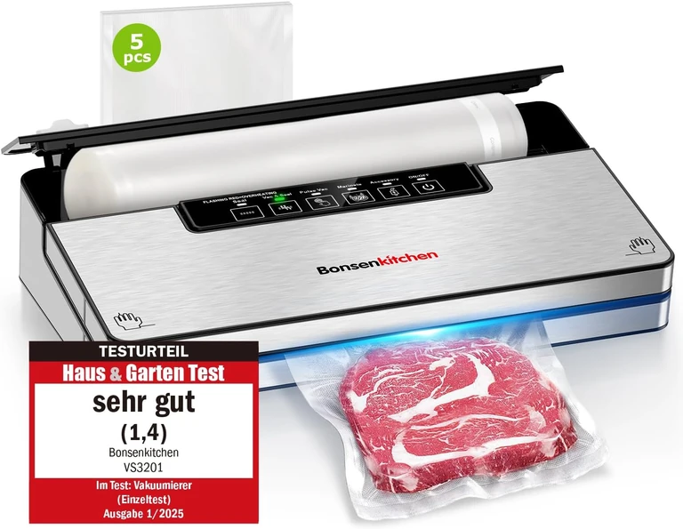 Bonsenkitchen Vakuumierer, 125 W