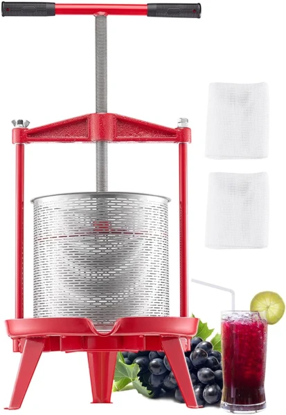 VEVOR Edelstahl-Handpresse · 14 l – Produktabbildung