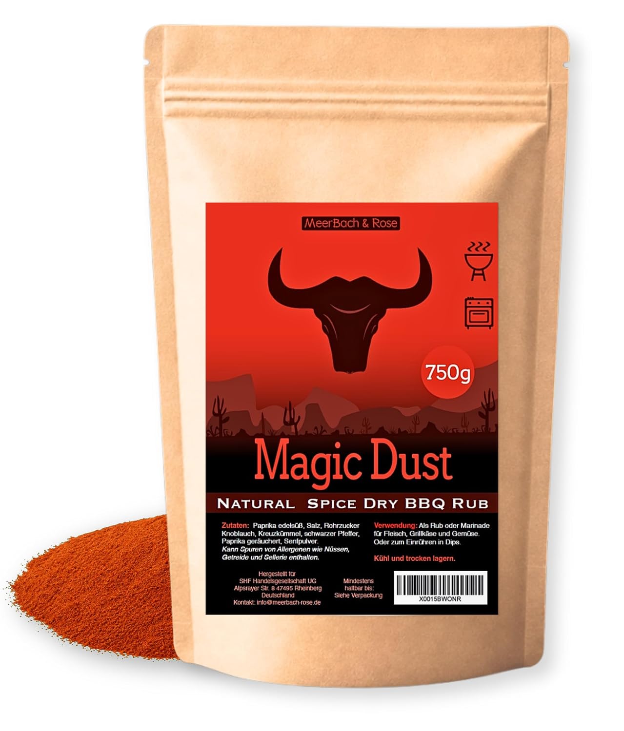 MAGIC DUST BBQ-Rub 750 g