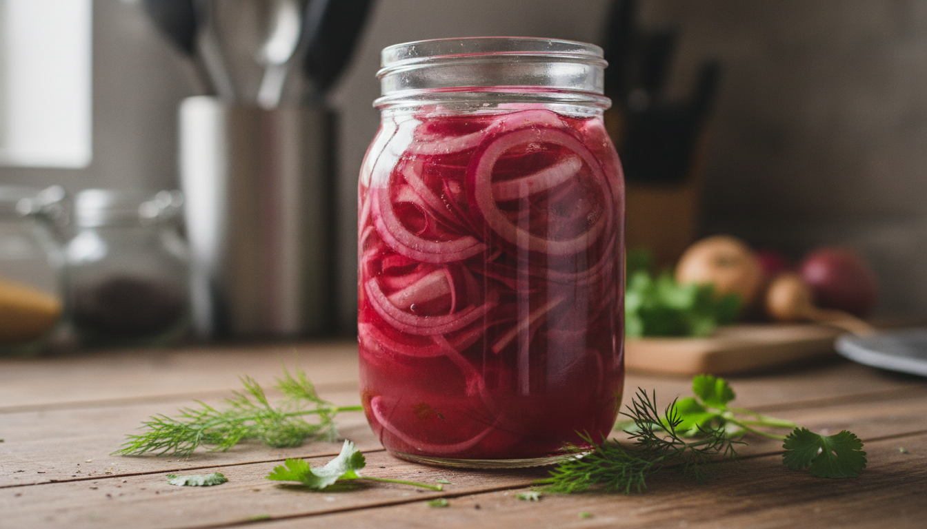 Quick Pickled Red Onions: Easy Refrigerator Recipe