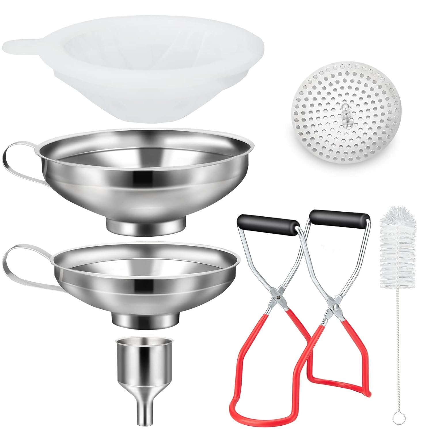 HAUSPROFI Trichterset mit Glasheber