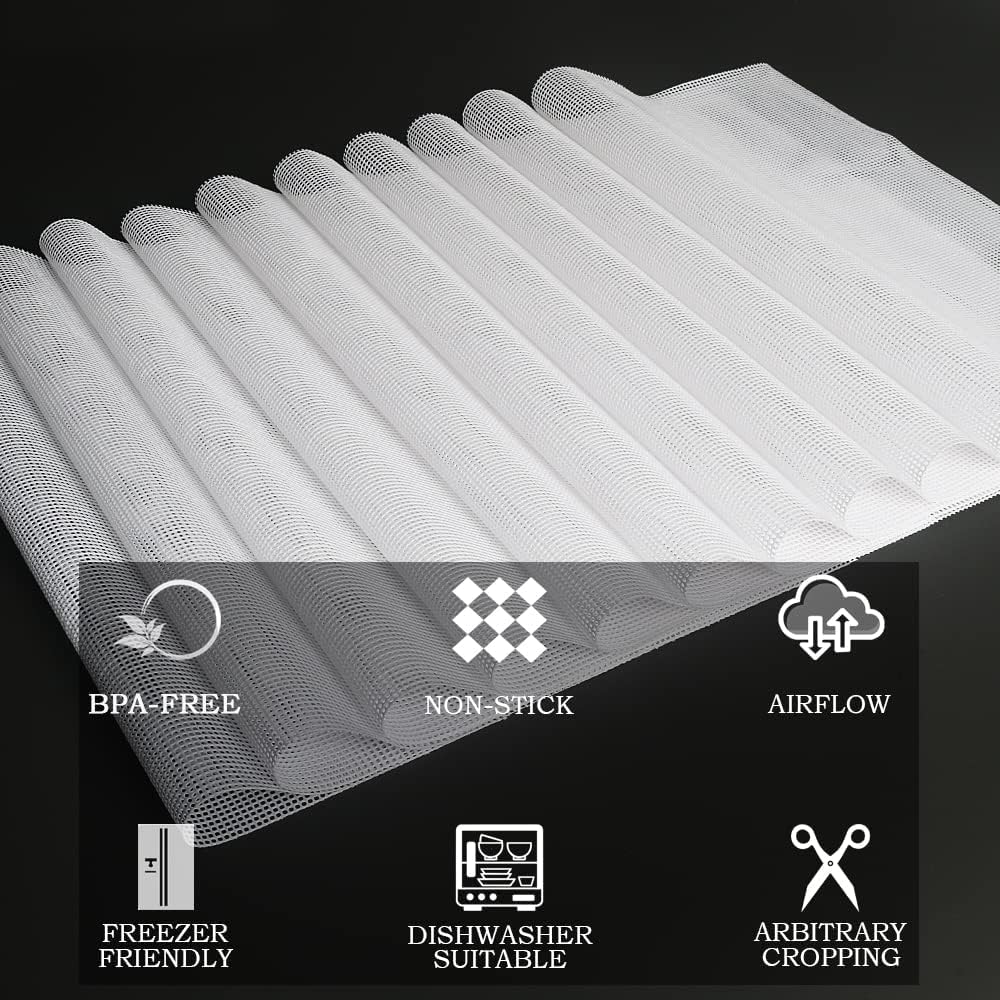 BPA-free nonstick silicone dehydrator sheets for Excalibur trays