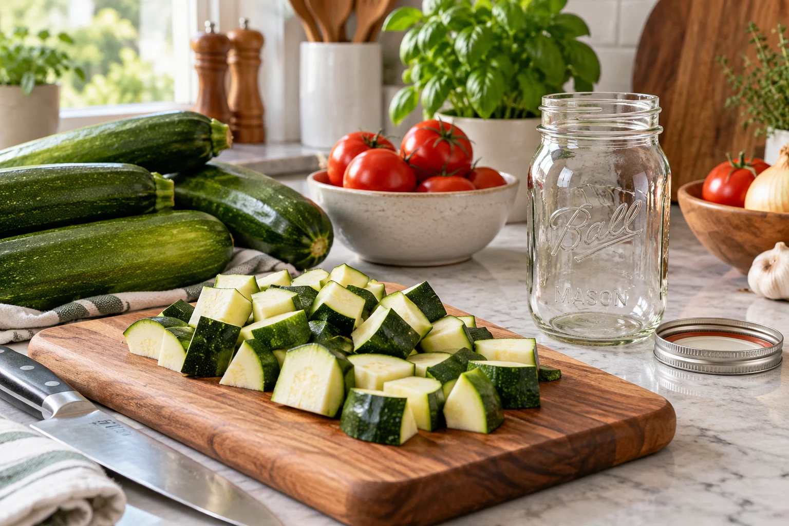 Canning Zucchini: Safe Tested Options